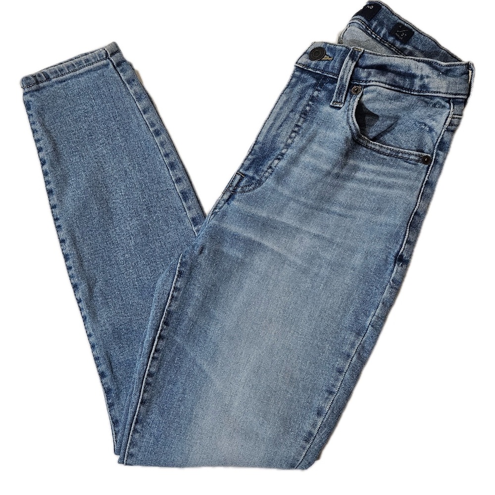 Lucky Brand Jeans Womens 4 27 Blue‎ High Rise Skinny Bridgette Light Wash Denim